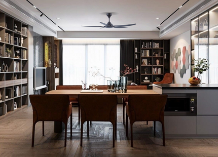 Niki - 56 inch - Matt Black - Ceiling Fan