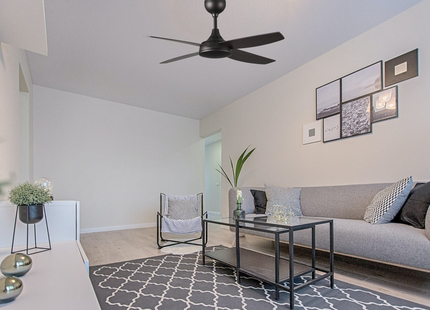 DC Acer Matt Black 52 Inch - Ceiling Fan