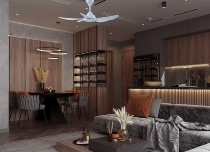 Niki - 40 inch - White - Ceiling Fan