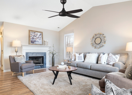 DC Acer Matt Black 52 Inch - Ceiling Fan