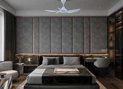 Niki - 40 inch - White - Ceiling Fan