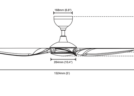 Camry Espresso Bronze - Ceiling Fan