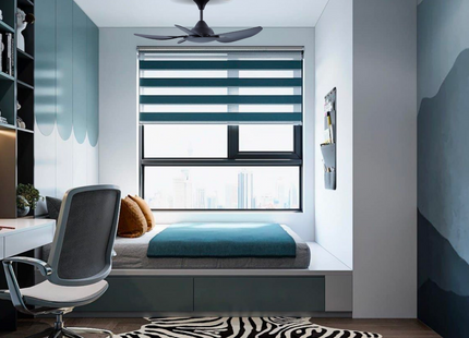 Niki - 40 inch - Matt Black - Ceiling Fan