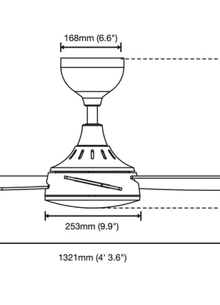 DC Acer Ceiling Fan