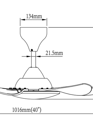 Niki Ceiling Fan