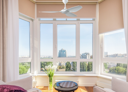 Camry Matt White 60 Inch - Ceiling Fan