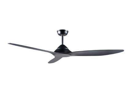 AirCool Matt Black - Ceiling Fan