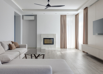 AirCool Matt Black - Ceiling Fan