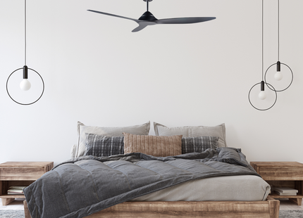 AirCool Matt Black - Ceiling Fan