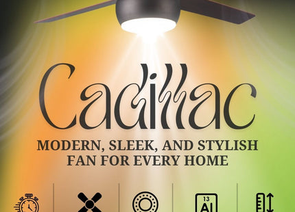 Cadillac Espresso Bronze 52 Inch - Ceiling Fan