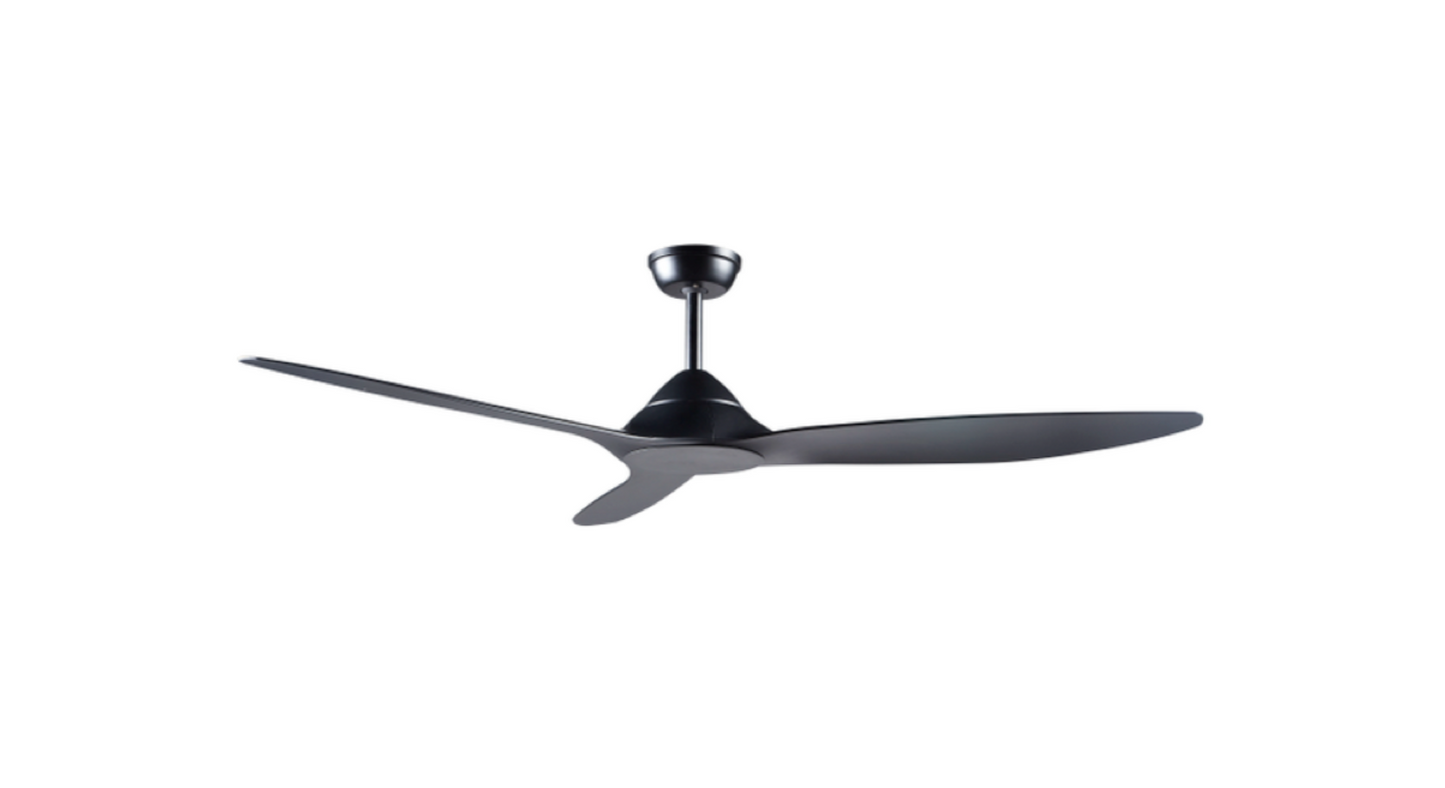 AirCool Matt Black - Ceiling Fan